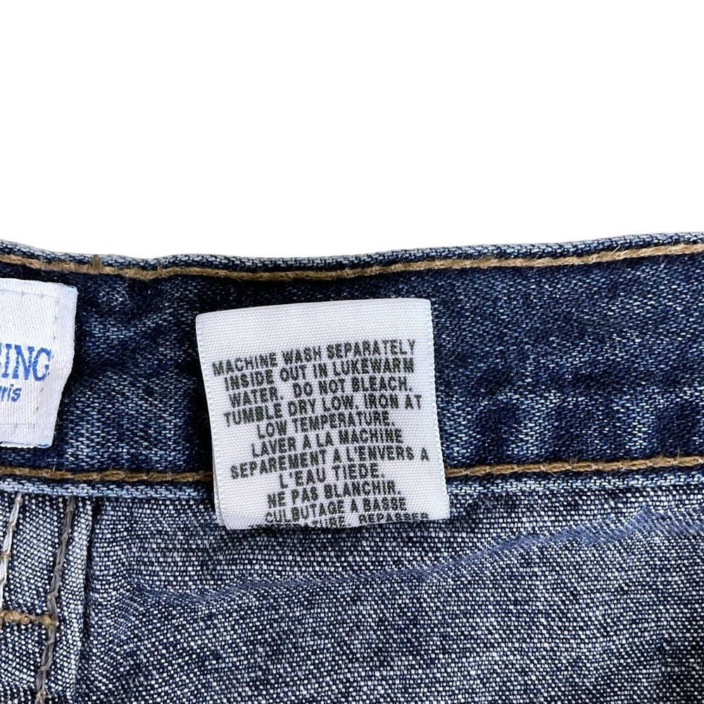 French Dressing Womens 16P 31x29 Blue Vintage High Rise Tapered Jeans Cotton EUC - Picture 10 of 16
